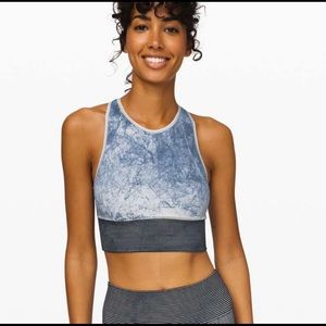Lululemon Tie Dye Ebb to Train Sports Bra
